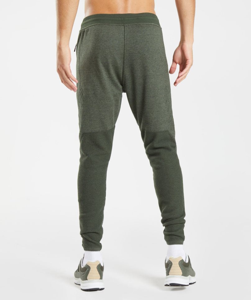 Men's Gymshark Retake Knit Jogger Olive | NZ 3WIXFH